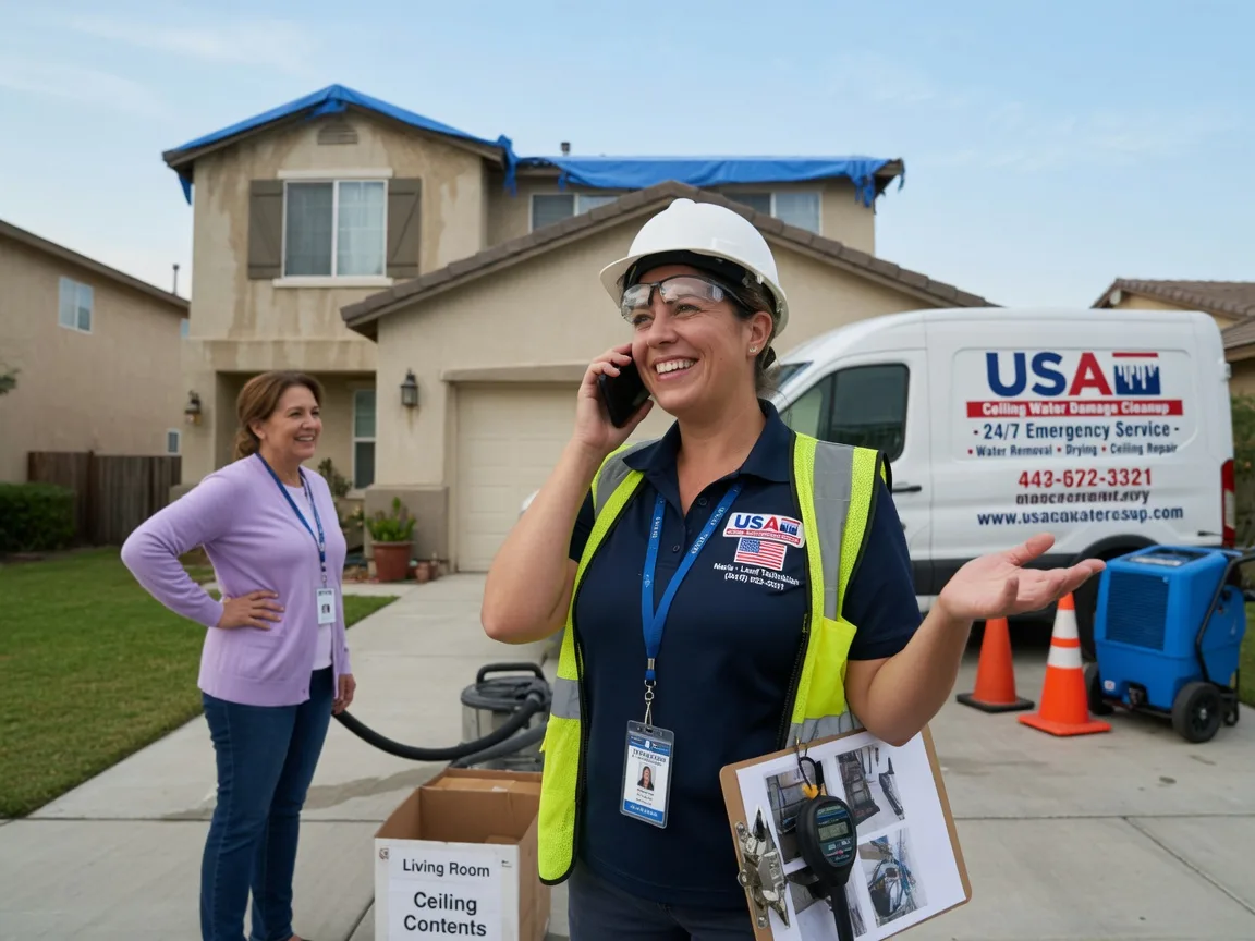 Ceiling Water Damage Restoration Kelliher, MN FAQs